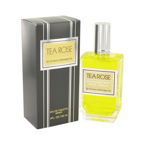 TEA ROSE by Perfumers Workshop Eau De Toilette Spray 4 ozFemale(cologne, perfume, fragrance)