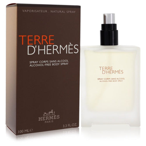 Terre D'Hermes by HermesBody Spray (Alcohol Free) 3.3 ozMen(cologne, perfume, fragrance)
