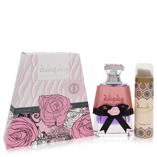 Washwashah by LattafaEau De Parfum Spray Plus 1.7 oz Deodorant 3.4 ozWomen(cologne, perfume, fragrance)