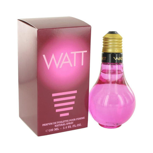 Watt Pink by Cofinluxe Parfum De Toilette Spray 3.4 ozFemale(cologne, perfume, fragrance)