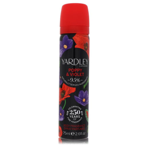 Yardley Poppy & Violet by Yardley LondonBody Fragrance Spray 2.6 ozWomen(cologne, perfume, fragrance)
