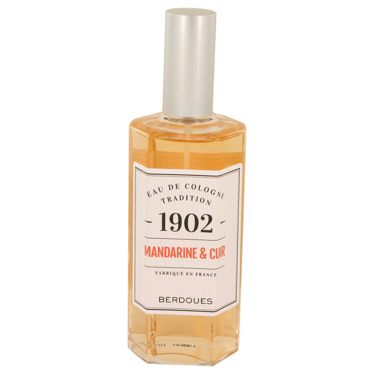 1902 Mandarine Leather Eau De Cologne Spray (Unisex-unboxed)) By Berdoues 4.2 oz Eau De Cologne Spray