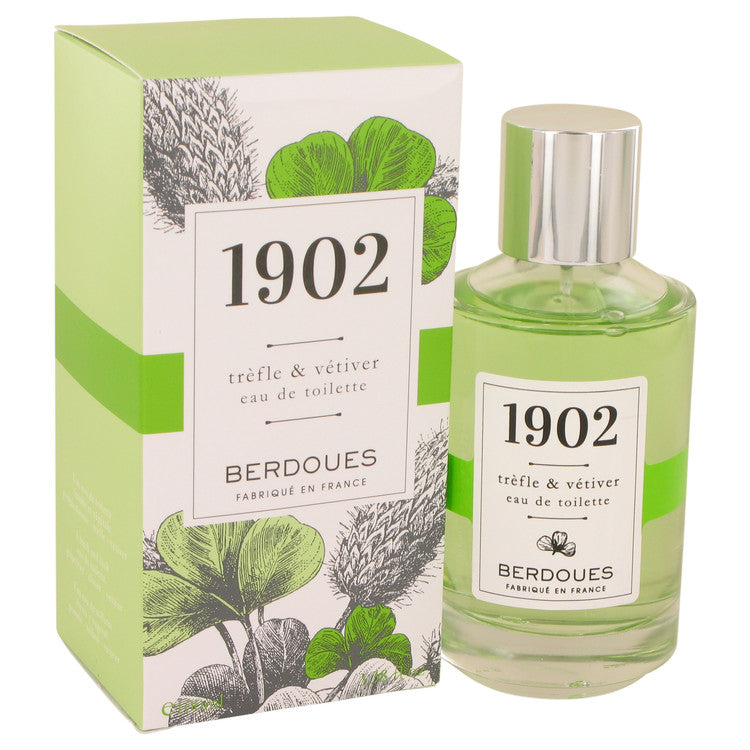 1902 Trefle & Vetiver Eau De Toilette Spray By Berdoues 3.38 oz Eau De Toilette Spray