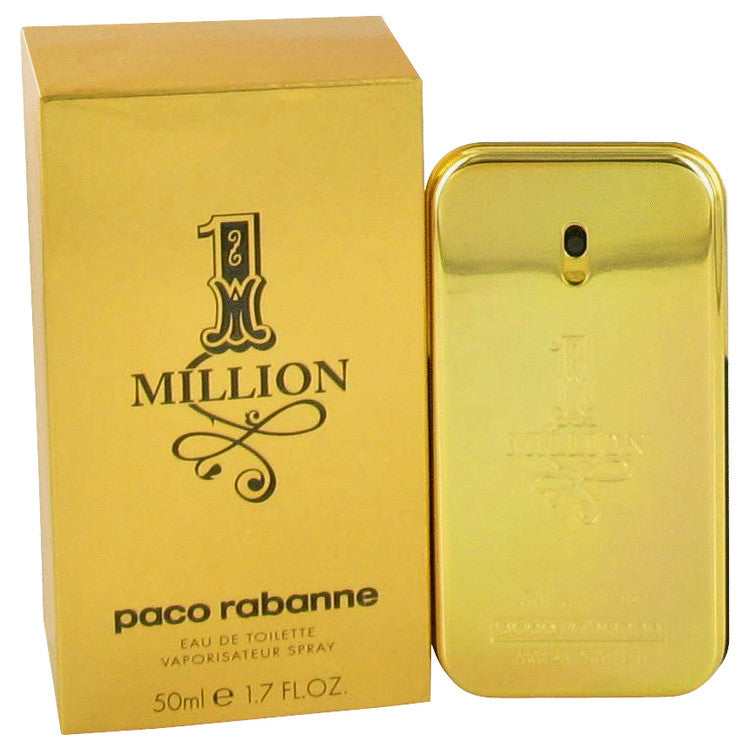 1 Million Eau De Toilette Spray By Paco Rabanne 1.7 oz Eau De Toilette Spray