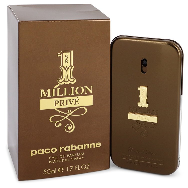 1 Million Prive Eau De Parfum Spray By Paco Rabanne 1.7 oz Eau De Parfum Spray