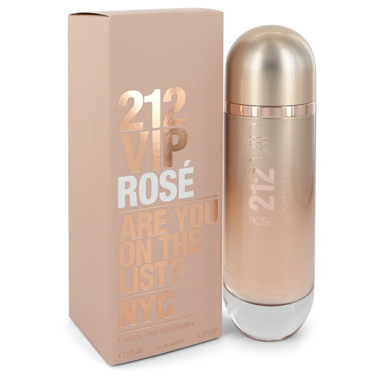 212 Vip Rose Eau De Parfum Spray By Carolina Herrera 4.2 oz Eau De Parfum Spray