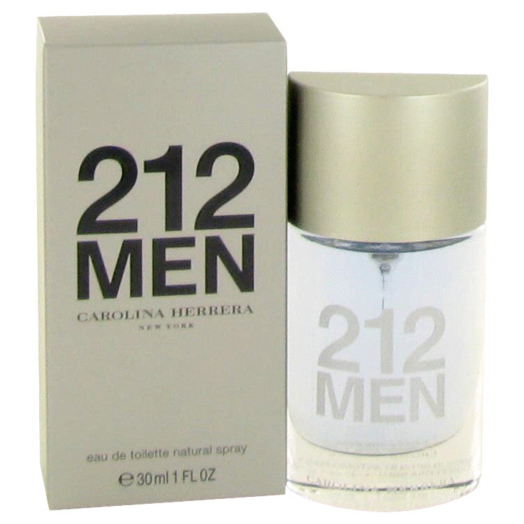 212 Eau De Toilette Spray (New Packaging) By Carolina Herrera 1 oz Eau De Toilette Spray