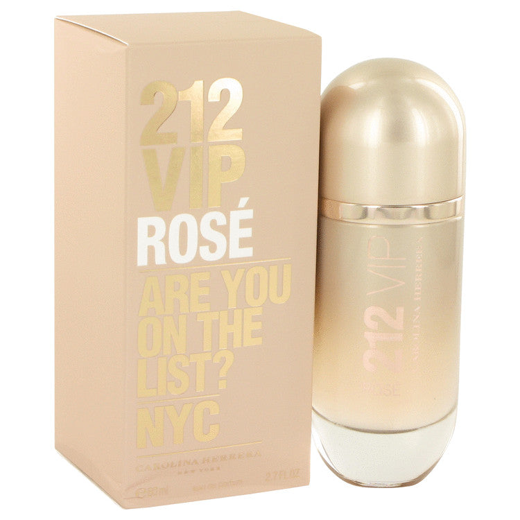 212 Vip Rose Eau De Parfum Spray By Carolina Herrera 2.7 oz Eau De Parfum Spray