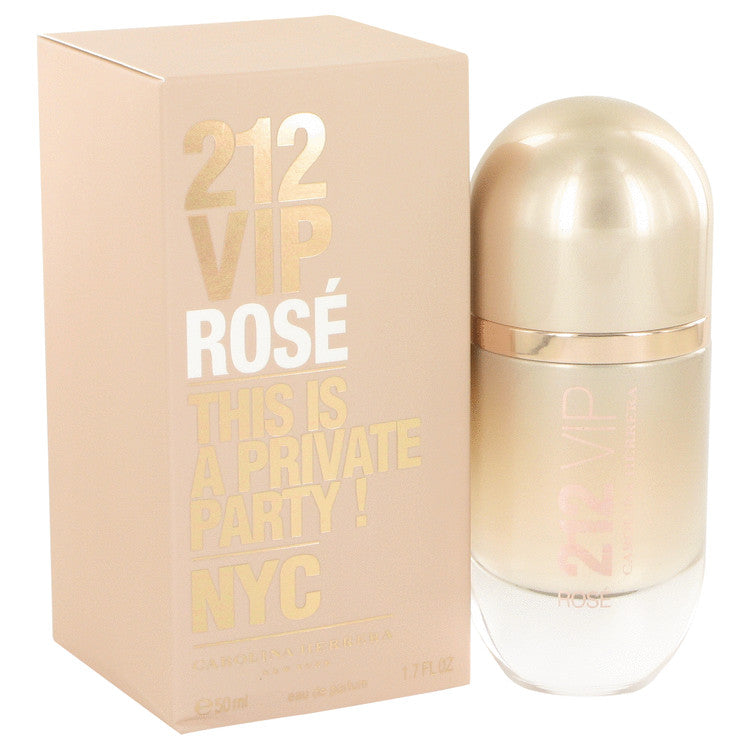 212 Vip Rose Eau De Parfum Spray By Carolina Herrera 1.7 oz Eau De Parfum Spray