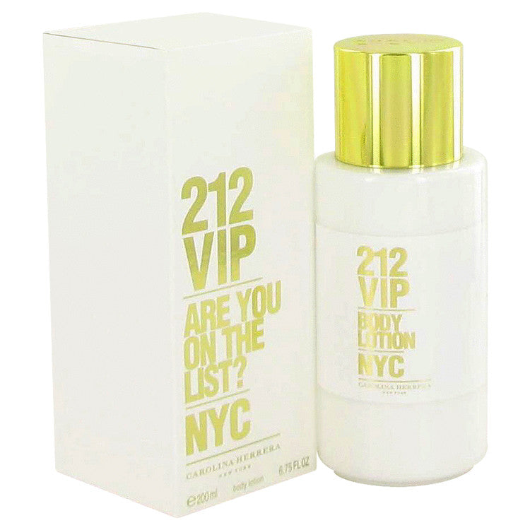 212 Vip Body Lotion By Carolina Herrera 6.7 oz Body Lotion