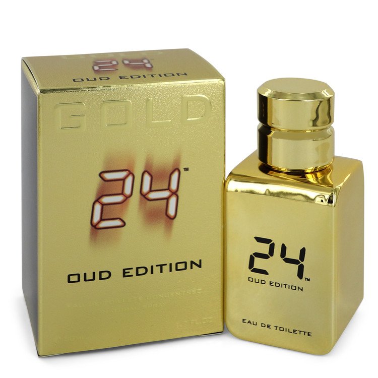 24 Gold Oud Edition Eau De Toilette Concentree Spray (Unisex) By Scentstory 1.7 oz Eau De Toilette Concentree Spray