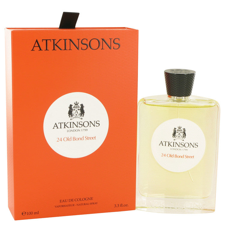 24 Old Bond Street Eau De Cologne Spray By Atkinsons 3.3 oz Eau De Cologne Spray