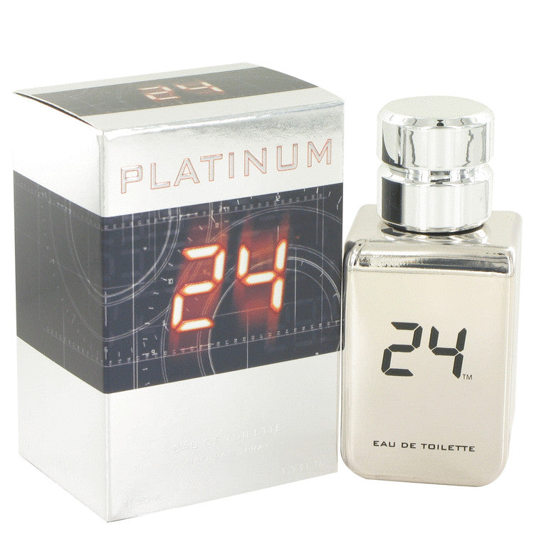 24 Platinum The Fragrance Eau De Toilette Spray By Scentstory 1.7 oz Eau De Toilette Spray