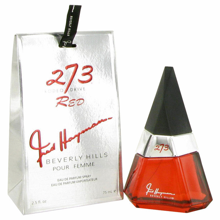 273 Red Eau De Parfum Spray By Fred Hayman 2.5 oz Eau De Parfum Spray