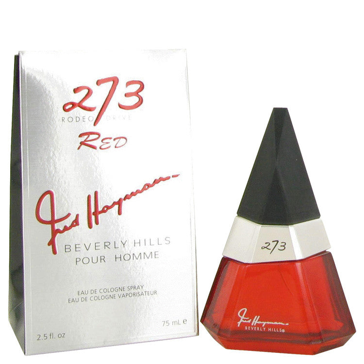 273 Red Eau De Cologne Spray By Fred Hayman 2.5 oz Eau De Cologne Spray