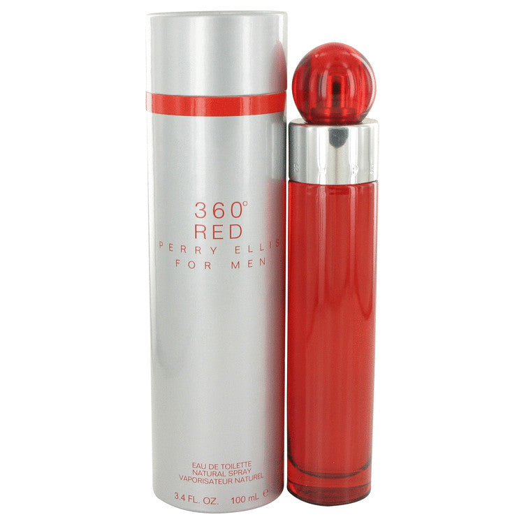 Perry Ellis 360 Red Eau De Toilette Spray By Perry Ellis 3.4 oz Eau De Toilette Spray