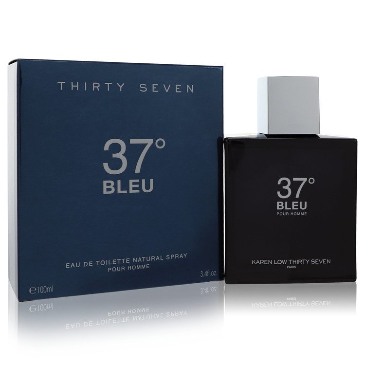 37 Bleu Eau De Toilette Spray By Karen Low 3.4 oz Eau De Toilette Spray