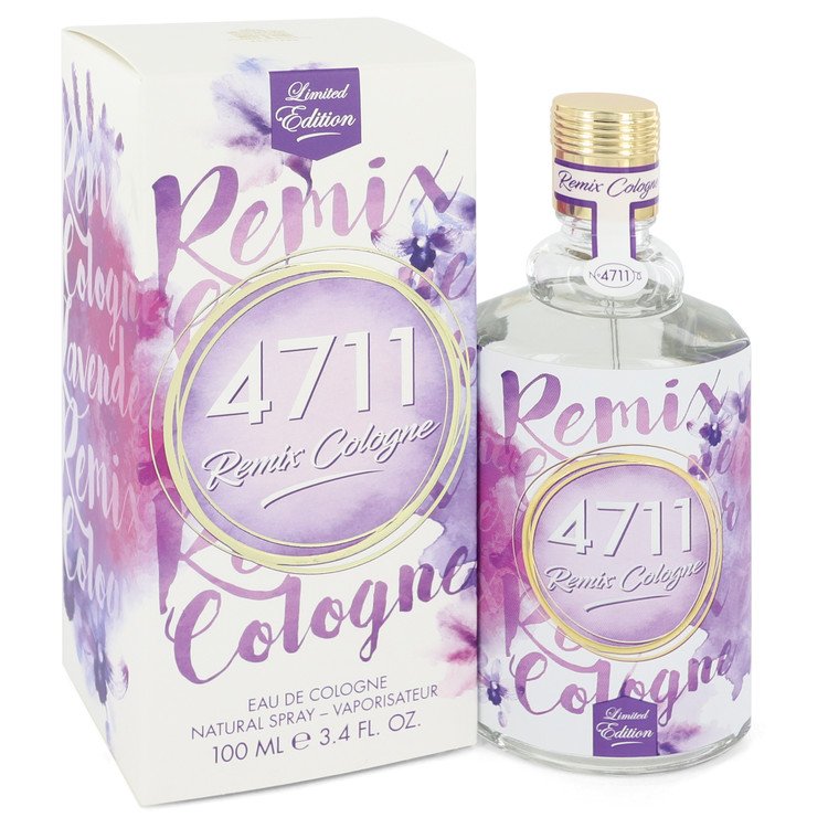 4711 Remix Lavender Eau De Cologne Spray (Unisex) By 4711 3.4 oz Eau De Cologne Spray