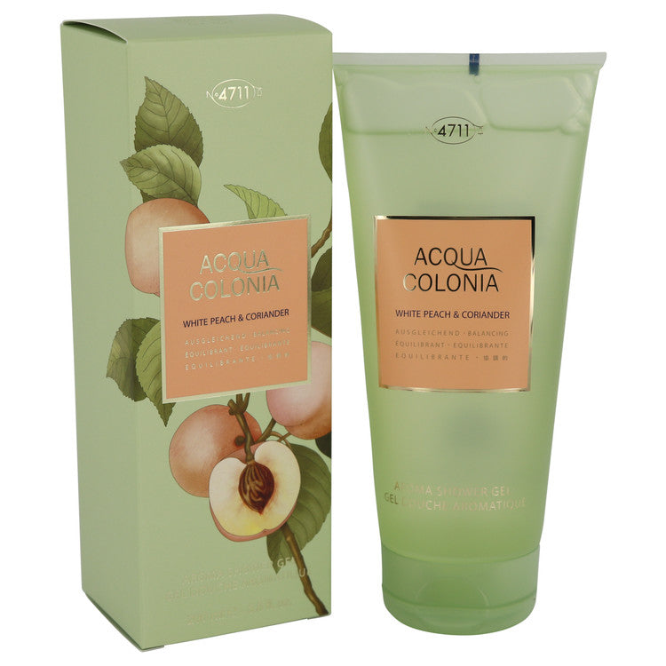 4711 Acqua Colonia White Peach & Coriander Shower Gel By 4711 6.8 oz Shower Gel