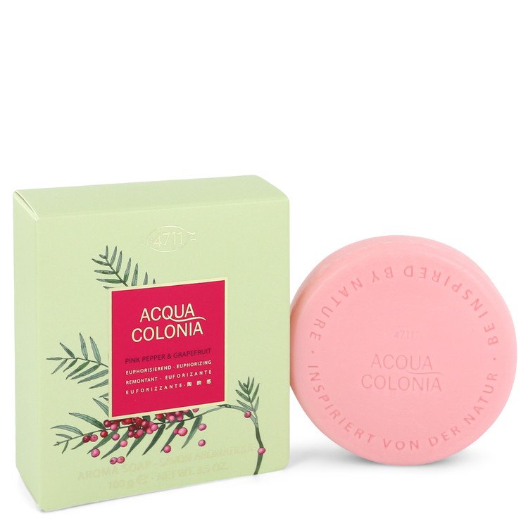 4711 Acqua Colonia Pink Pepper & Grapefruit Soap By Maurer & Wirtz 3.5 oz Soap