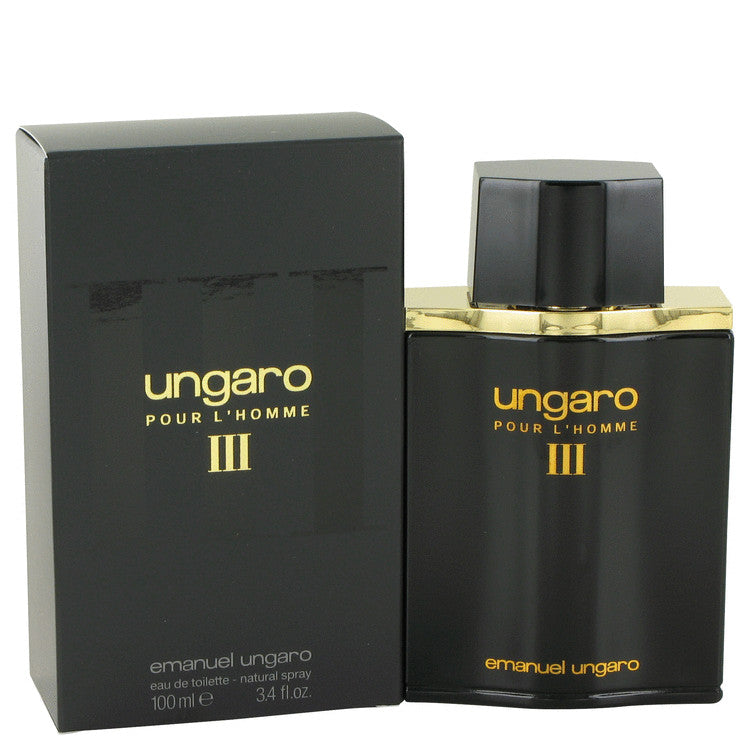 Ungaro Iii Eau De Toilette Spray (New Packaging) By Ungaro 3.4 oz Eau De Toilette Spray