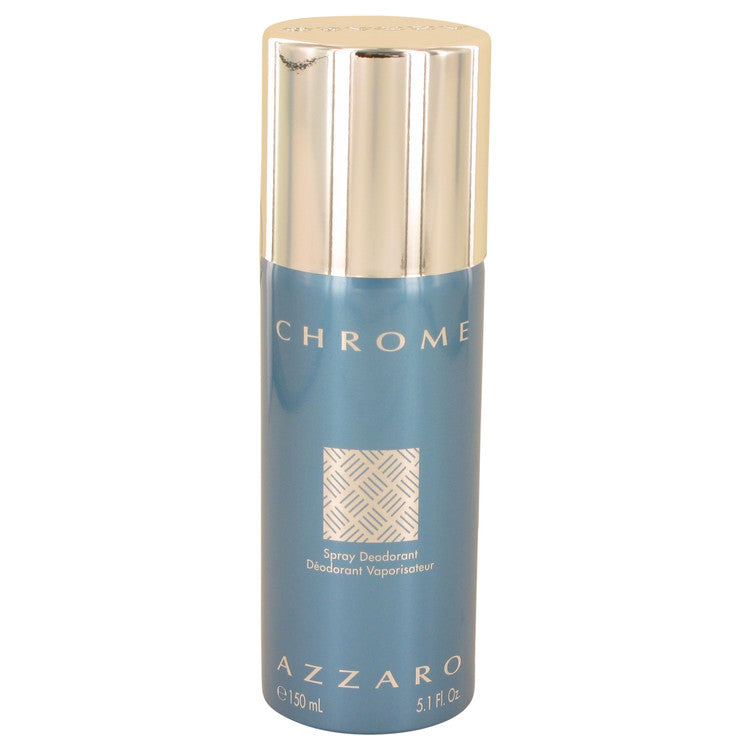 Chrome Deodorant Spray By Azzaro 5 oz Deodorant Spray