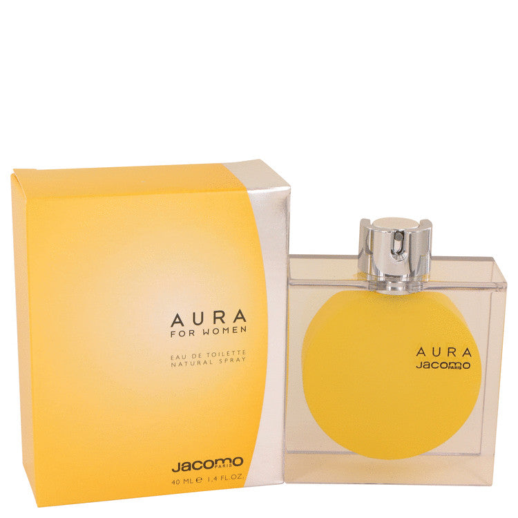 Aura Eau De Toilette Spray By Jacomo 1.4 oz Eau De Toilette Spray