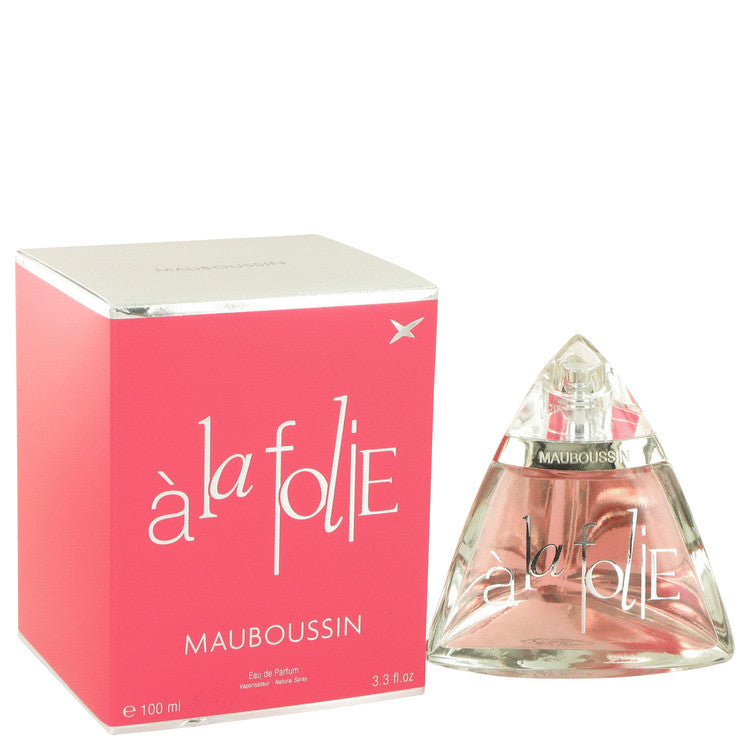 Mauboussin A La Folie Eau De Parfum Spray (Tester) By Mauboussin 3.3 oz Eau De Parfum Spray