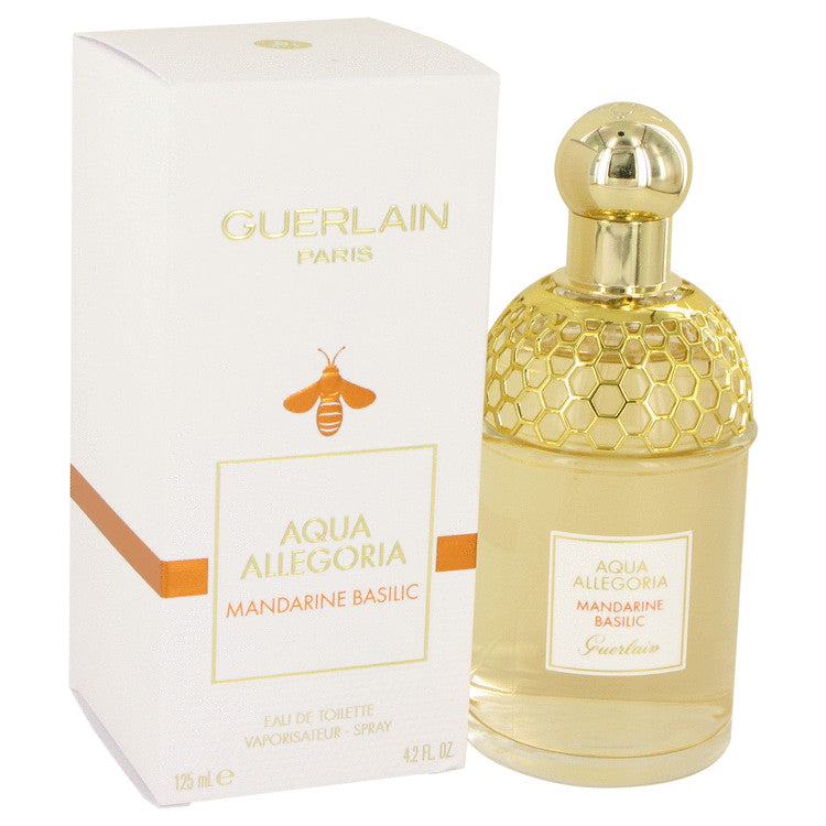 Aqua Allegoria Mandarine Basilic Eau De Toilette Spray By Guerlain 4.2 oz Eau De Toilette Spray