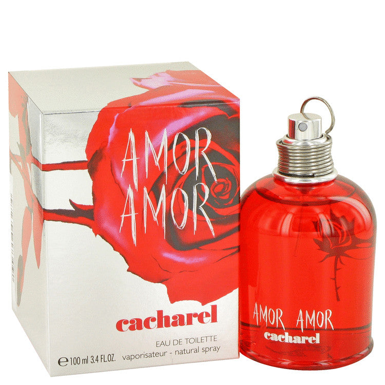 Amor Amor Eau De Toilette Spray By Cacharel 3.4 oz Eau De Toilette Spray