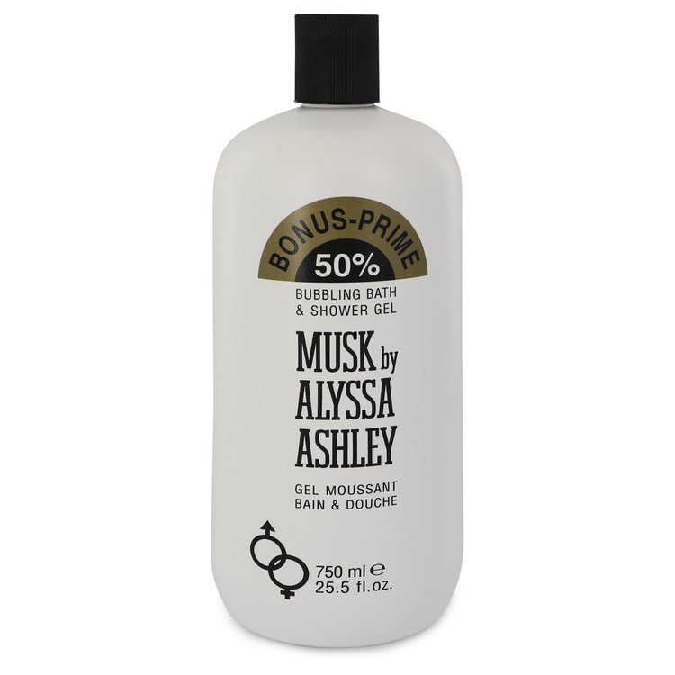 Alyssa Ashley Musk Shower Gel By Houbigant 25.5 oz Shower Gel