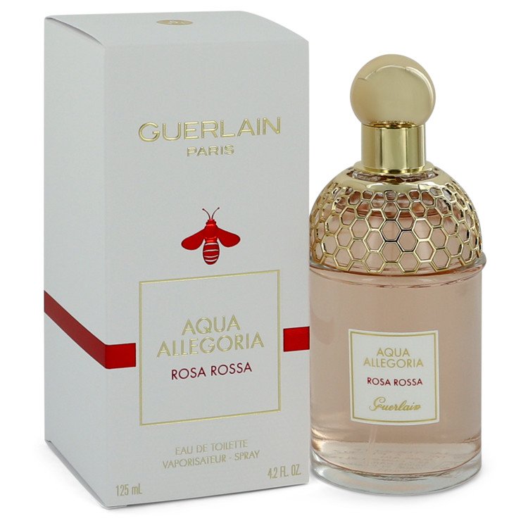 Aqua Allegoria Rosa Rossa Eau De Toilette Spray By Guerlain 4.2 oz Eau De Toilette Spray