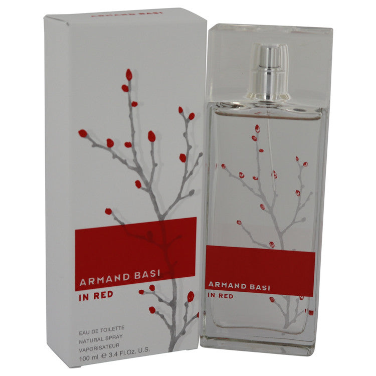 Armand Basi In Red Eau De Toilette Spray By Armand Basi 3.4 oz Eau De Toilette Spray