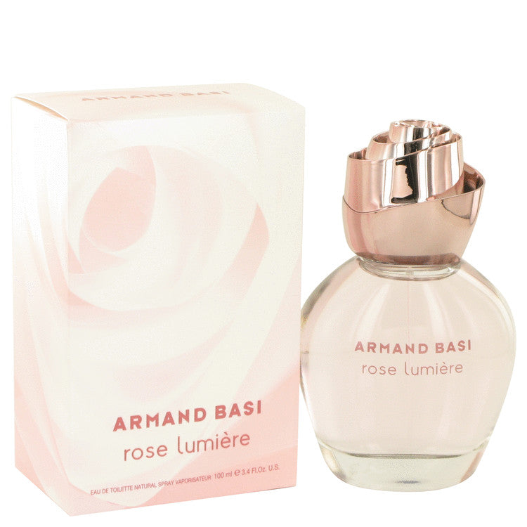 Armand Basi Rose Lumiere Eau De Toilette Spray By Armand Basi 3.3 oz Eau De Toilette Spray