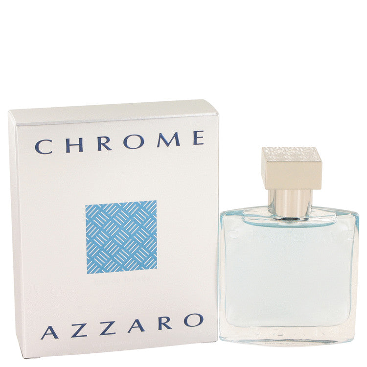 Chrome Eau De Toilette Spray By Azzaro 1 oz Eau De Toilette Spray