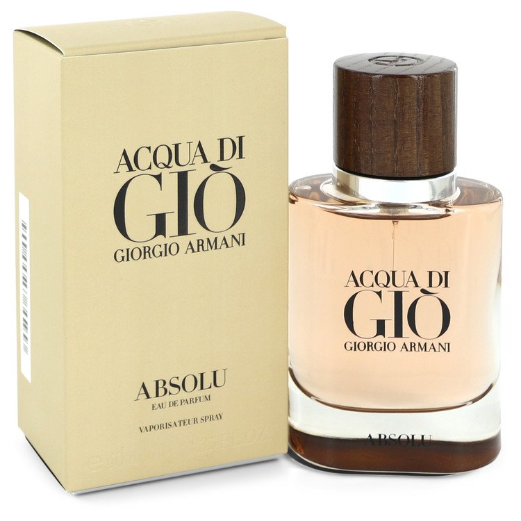 Acqua Di Gio Absolu Eau De Parfum Spray By Giorgio Armani 1.35 oz Eau De Parfum Spray