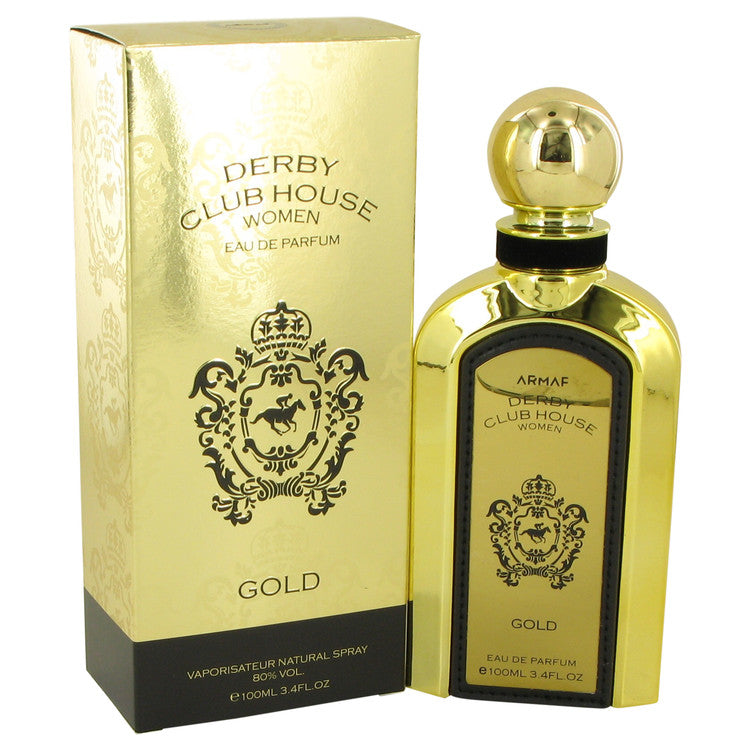 Armaf Derby Club House Gold Eau De Parfum Spray By Armaf 3.4 oz Eau De Parfum Spray