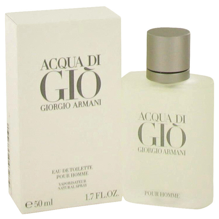 Acqua Di Gio Eau De Toilette Spray By Giorgio Armani 1.7 oz Eau De Toilette Spray