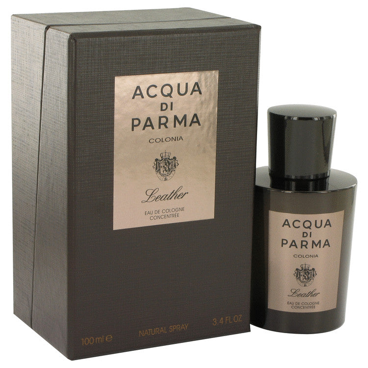 Acqua Di Parma Colonia Leather Eau De Cologne Concentree Spray By Acqua Di Parma 3.4 oz Eau De Cologne Concentree Spray