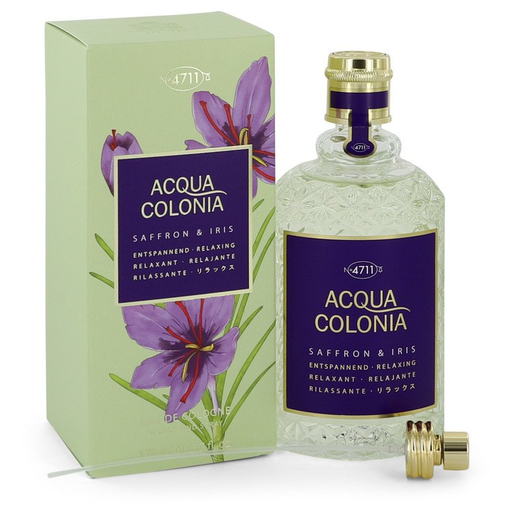 4711 Acqua Colonia Saffron & Iris Eau De Cologne Spray By 4711 5.7 oz Eau De Cologne Spray