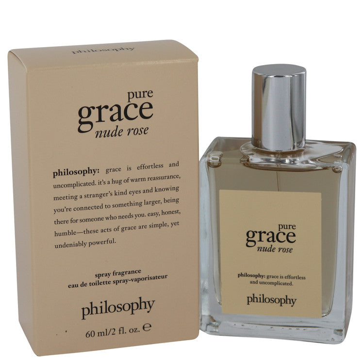 Pure Grace Nude Rose Eau De Toilette Spray By Philosophy 2 oz Eau De Toilette Spray