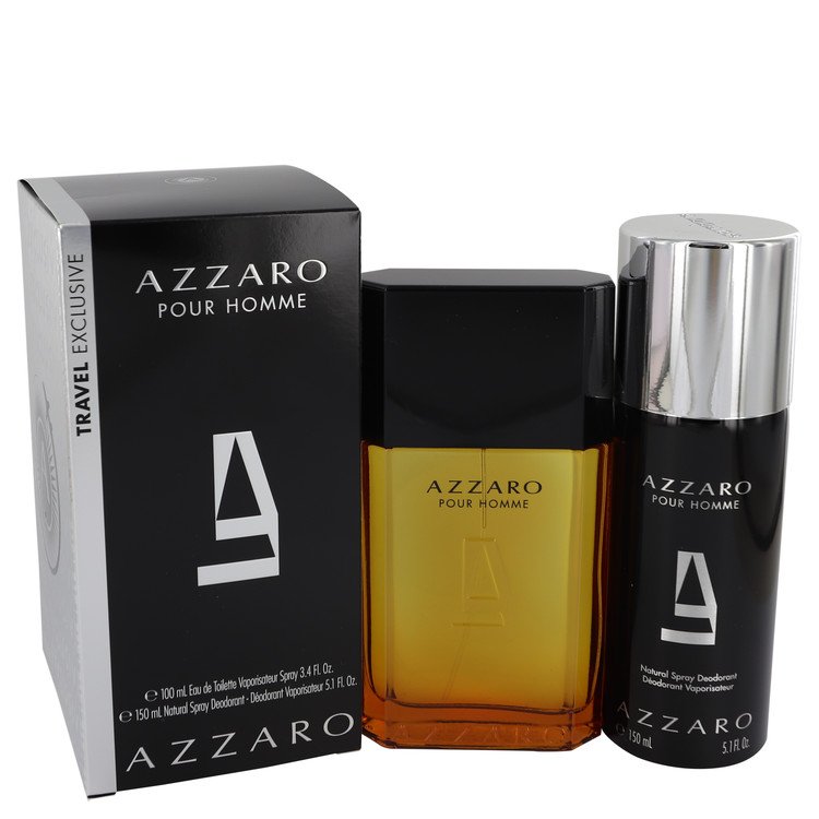 Azzaro Gift Set By Azzaro 3.4 oz Eau De Toilette Spray + 5.1 oz Deodorant Spray