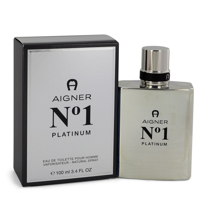 Aigner No. 1 Platinum Eau De Toilette Spray By Etienne Aigner 3.4 oz Eau De Toilette Spray