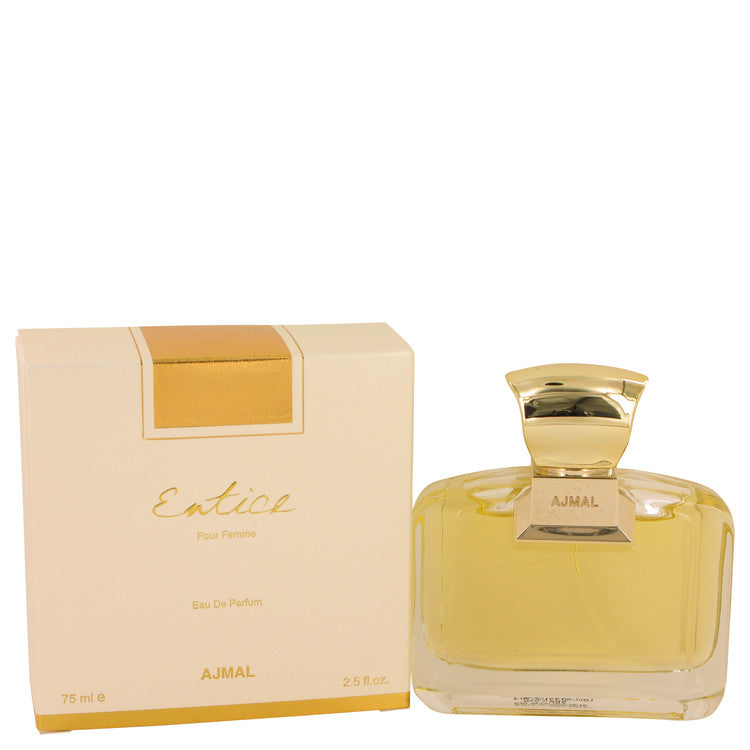 Ajmal Entice Eau De Parfum Spray By Ajmal 2.5 oz Eau De Parfum Spray