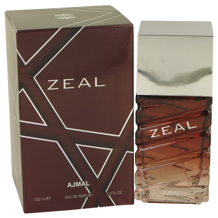 Ajmal Zeal Eau De Parfum Spray By Ajmal 3.4 oz Eau De Parfum Spray