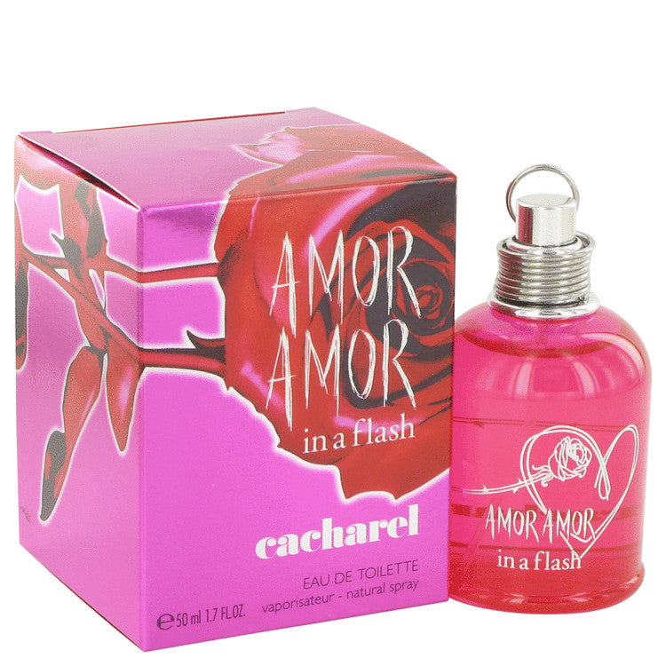 Amor Amor In A Flash Eau De Toilette Spray By Cacharel 1.7 oz Eau De Toilette Spray