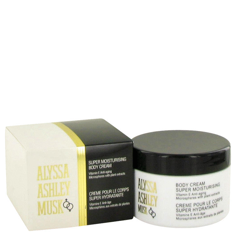 Alyssa Ashley Musk Body Cream By Houbigant 8.5 oz Body Cream