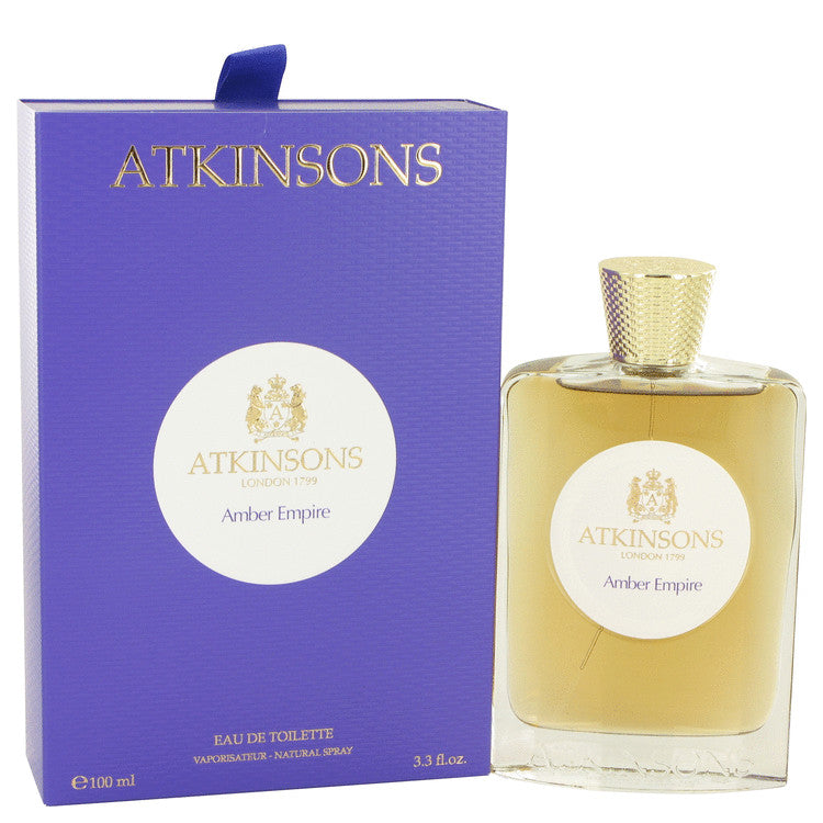 Amber Empire Eau De Toilette Spray By Atkinsons 3.3 oz Eau De Toilette Spray