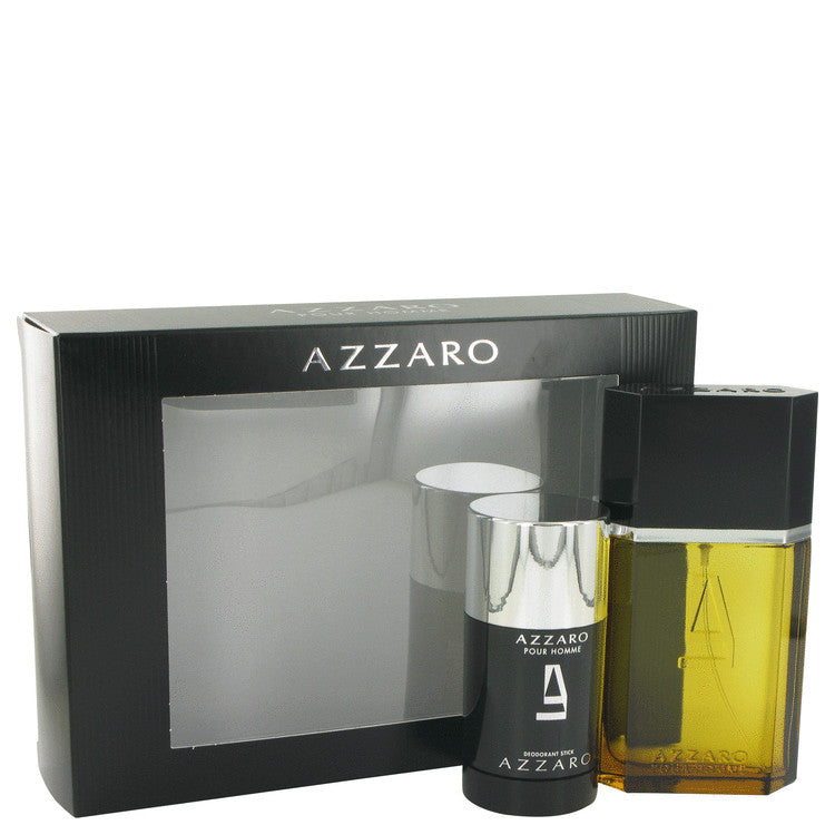 Azzaro Gift Set By Azzaro 3.4 oz Eau De Toilette Spray + 2.2 oz Deodorant Stick