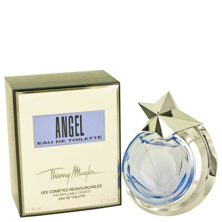 Angel Eau De Toilette Spray Refillable By Thierry Mugler 2.7 oz Eau De Toilette Spray Refillable